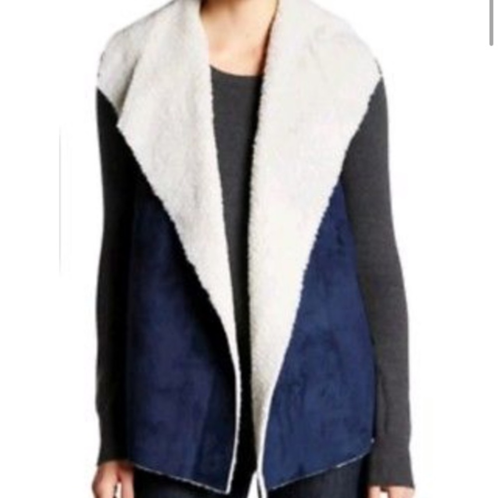 Madison and Lola Faux Shearling Vest